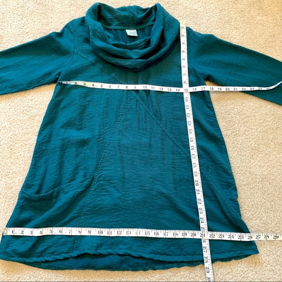 ET’ LOIS Cowl Neck “Helia” Tunic Blouse—SZ. XS - Picture 13 of 15
